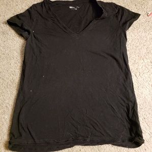 Merona V-Neck T-Shirt black